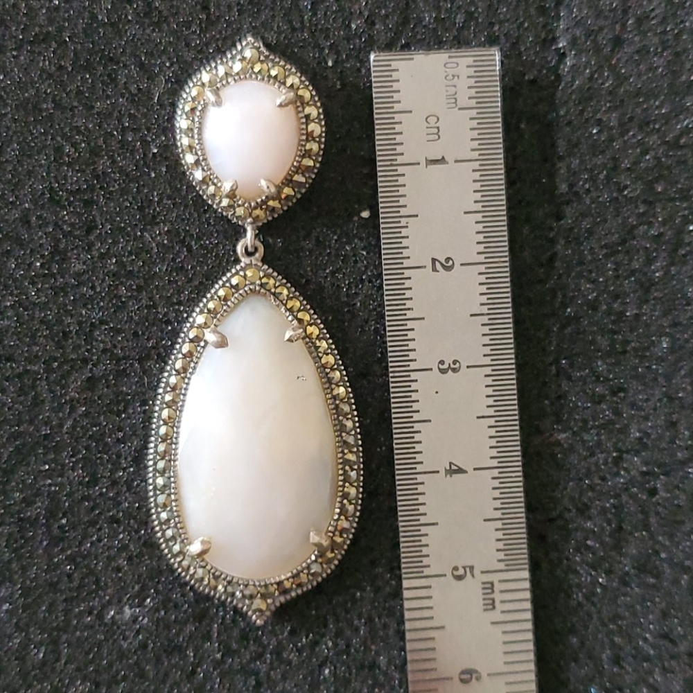 Quartz earrings - Picture 5 of 5
